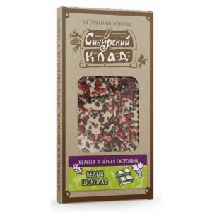 White Chocolate "Lemon balm and blackcurrant 100 g