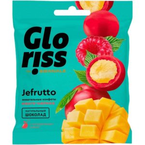 Жевательные конфеты Gloriss Jefrutto манго-малина