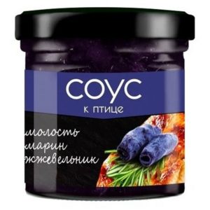 Соус жимолостный с можжевельником и розмарином