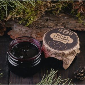 Варенье из черники с кедровым орехом