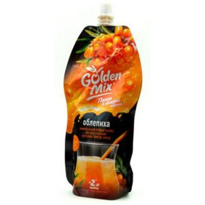 قاعدة التوت GoldenMix® لإعداد المشروبات (الكوكتيلات ومشروبات الفاكهة والعصائر) غلال الغاب:نبق البحر